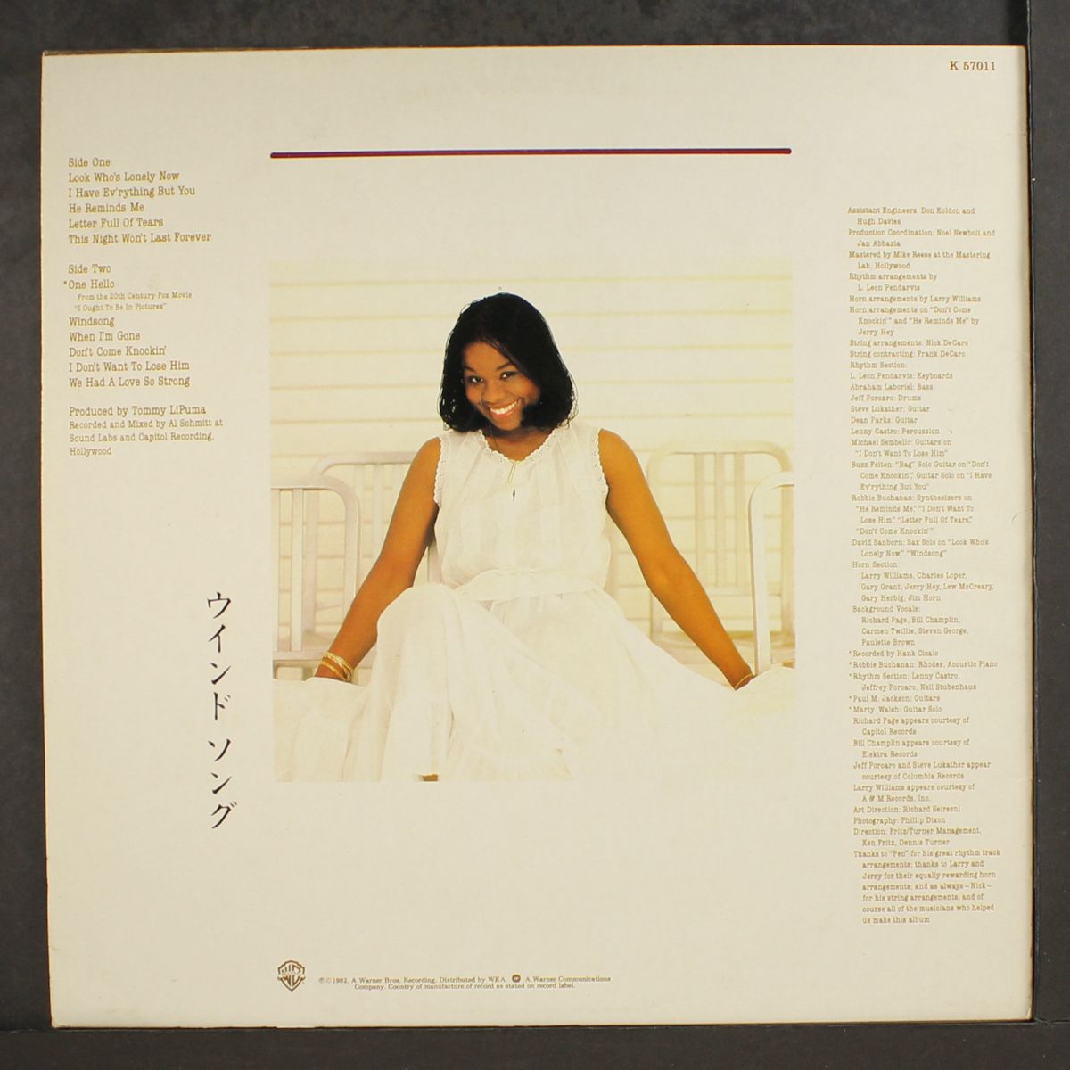 windsong by RANDY CRAWFORD
