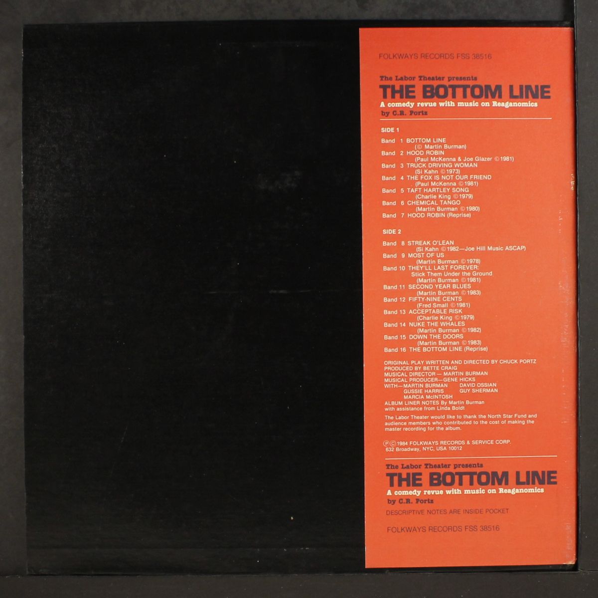 the bottom line by CHUCK PORTZ
