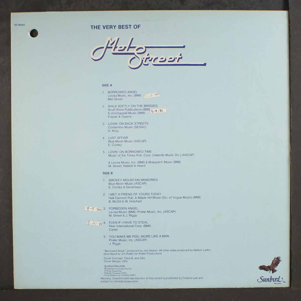 the very best of by MEL STREET