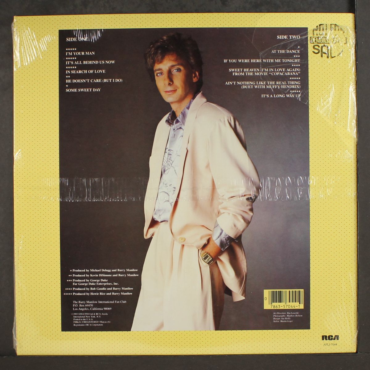 manilow by BARRY MANILOW