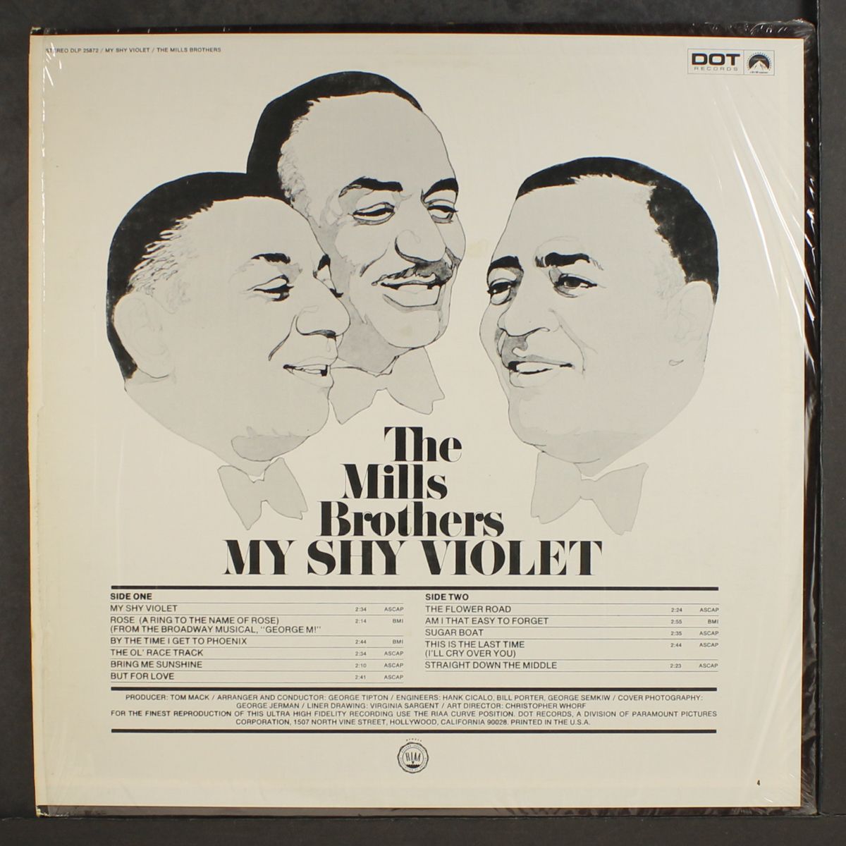 my shy violet by MILLS BROTHERS