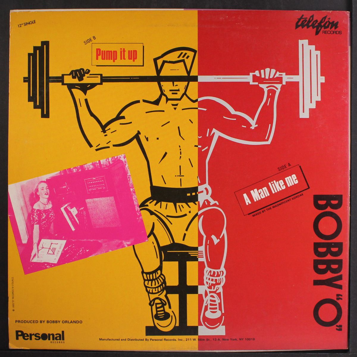 a man like me / pump it up by BOBBY O