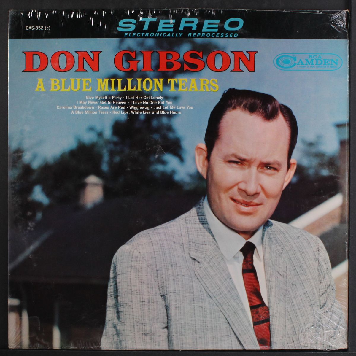 a blue million tears by DON GIBSON