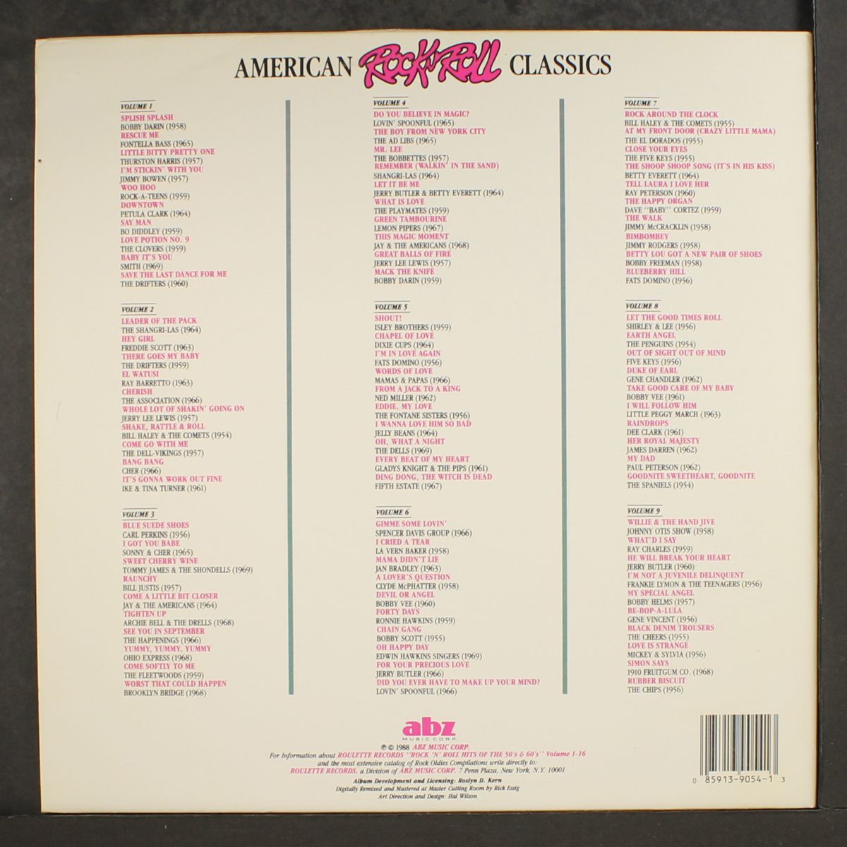 american rock n roll classics vol. 1 by VARIOUS