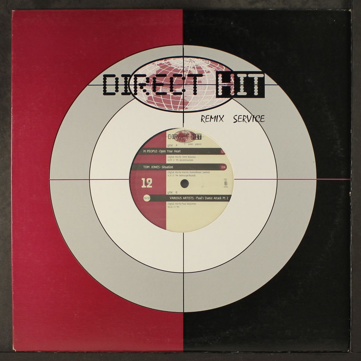 direct hit remix service vol. 12 by VARIOUS