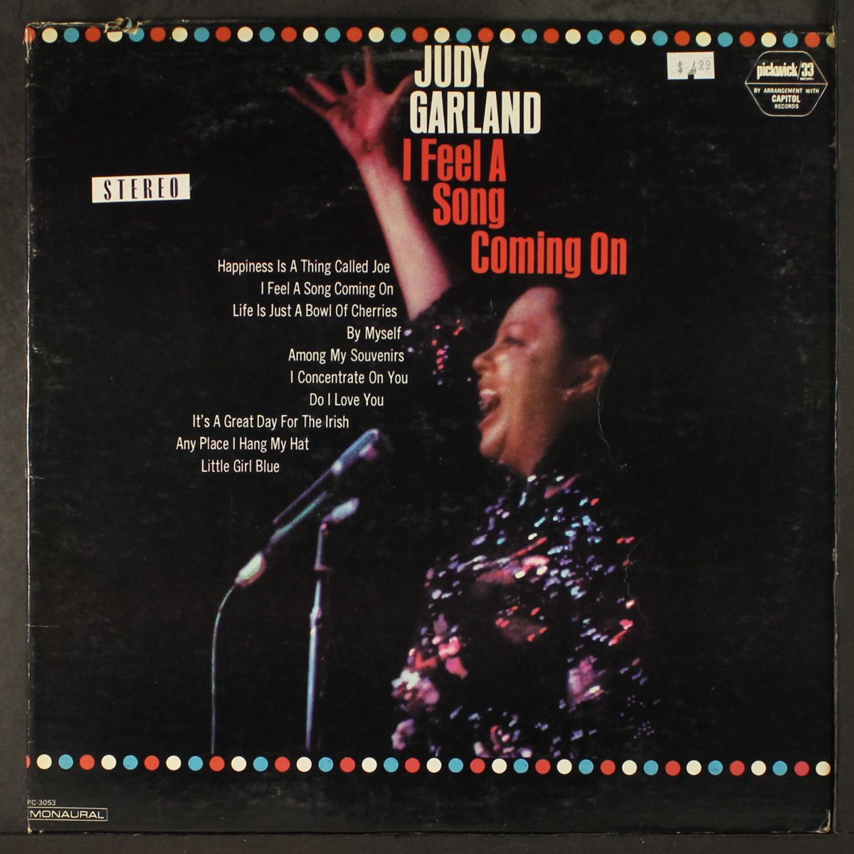 i feel a song comin' on by JUDY GARLAND