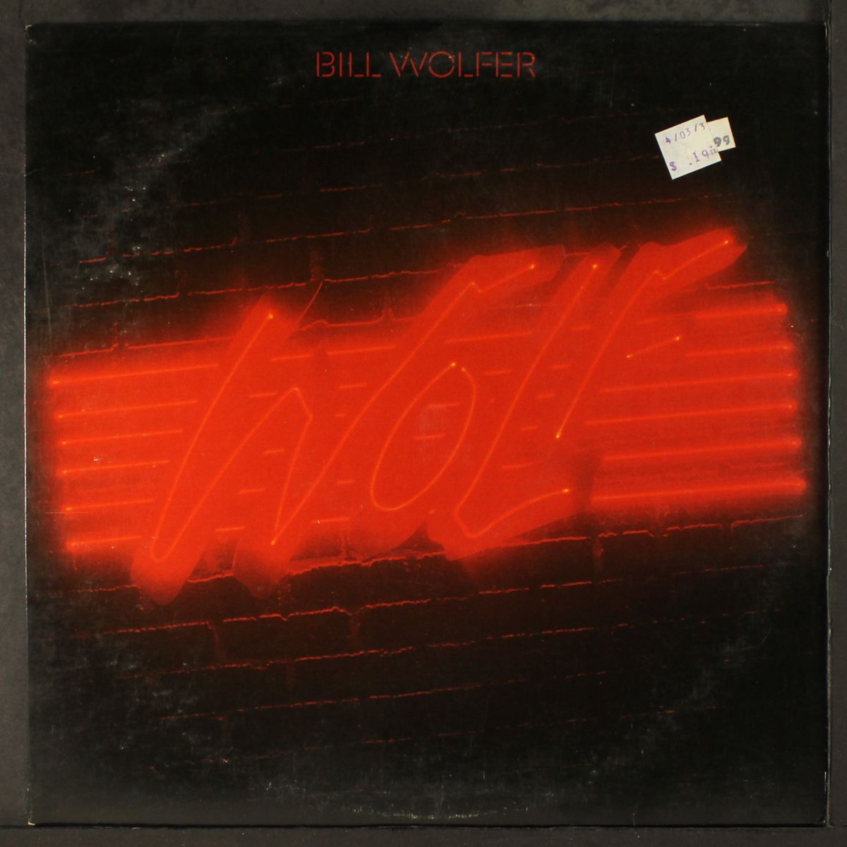 wolf by BILL WOLFER