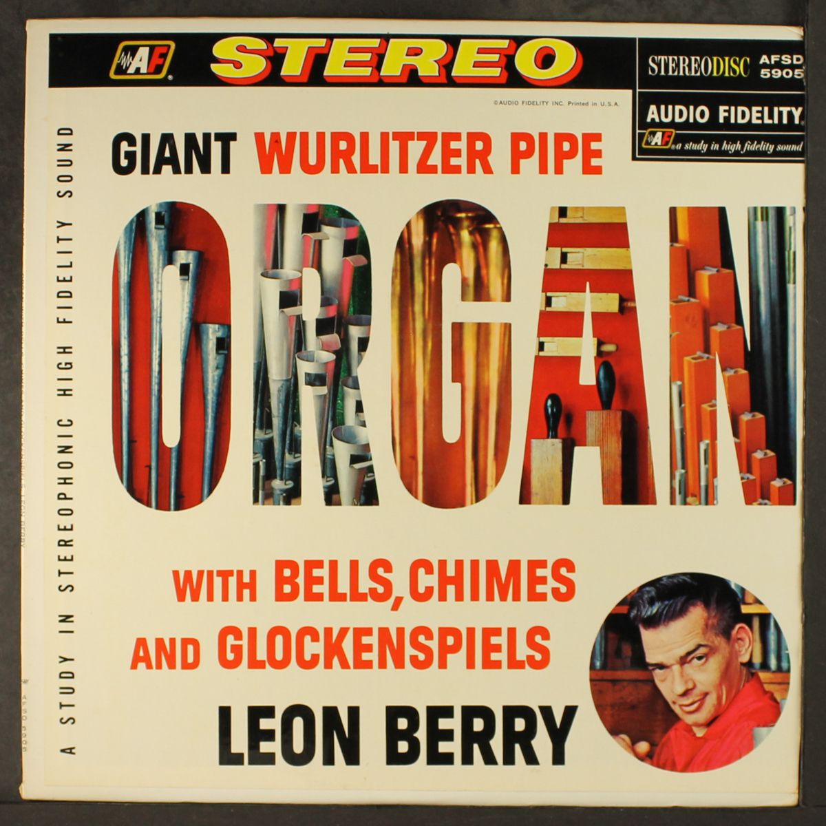 organ with bells, chimes & glockenspiels by LEON BERRY