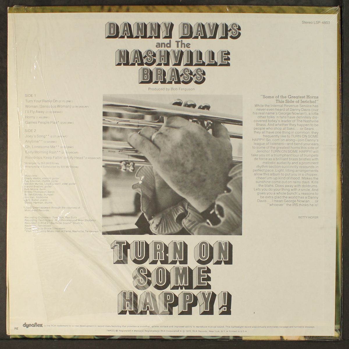 turn on some happy! by DANNY DAVIS & NASHVILLE BRASS