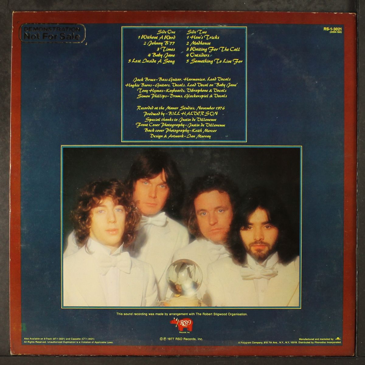 how's tricks by JACK BRUCE BAND