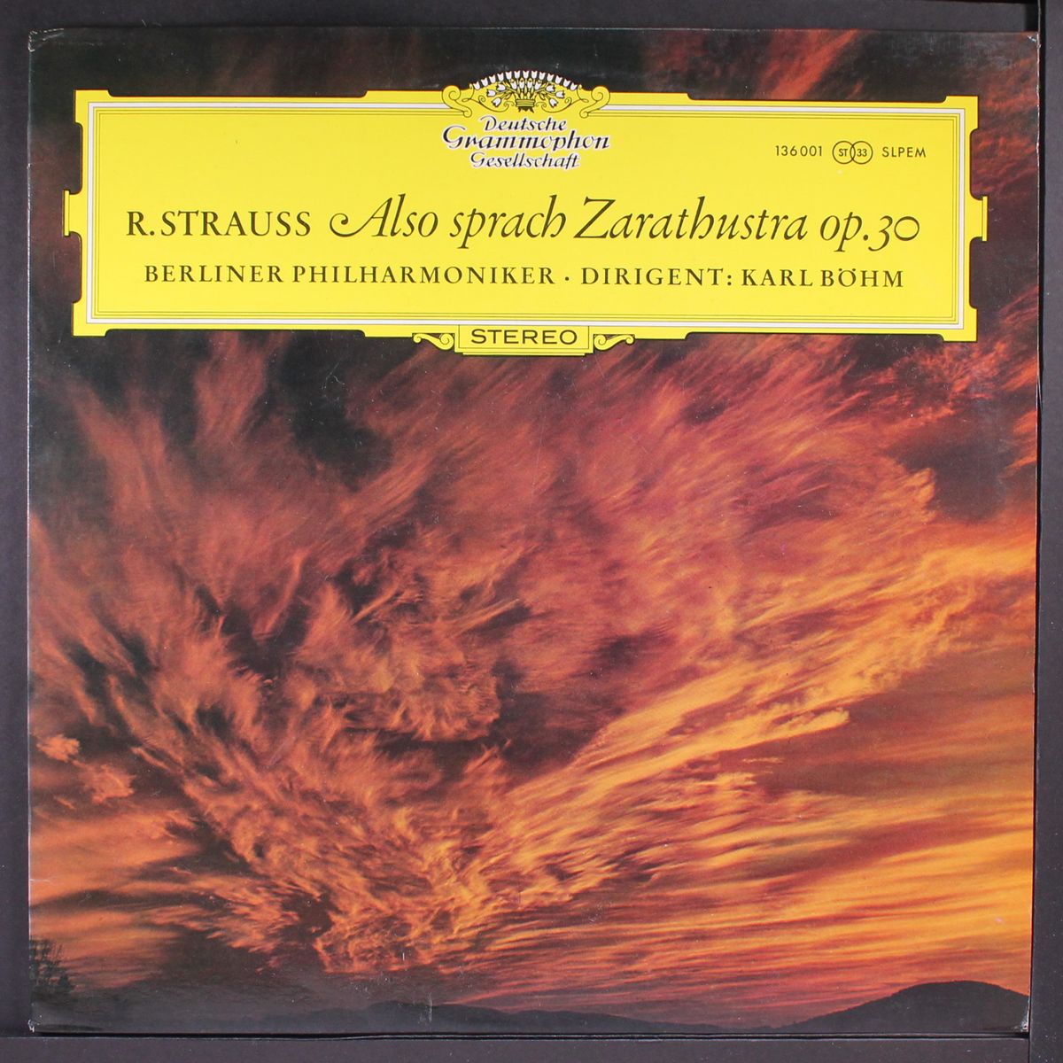 strauss: also sprach zarathustra, op. 30 by KARL BOHM