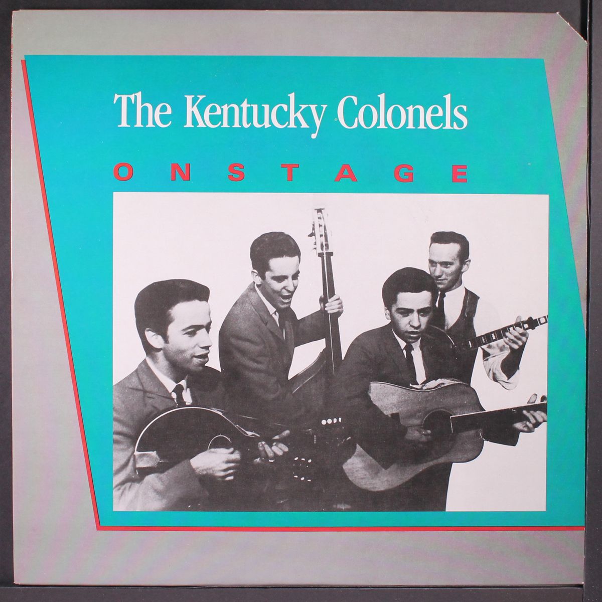on stage by KENTUCKY COLONELS