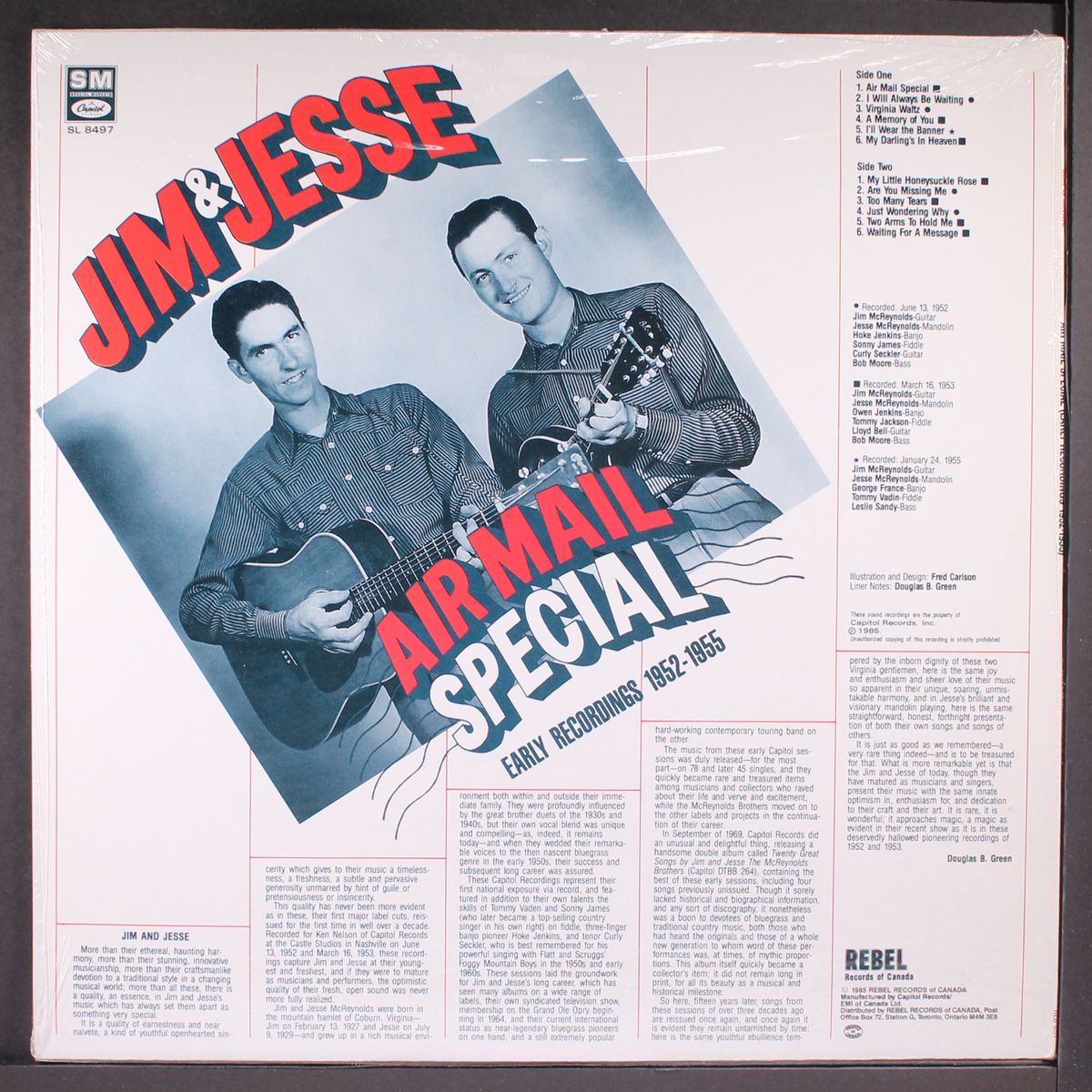 air mail special, 1952-55 by JIM & JESSE