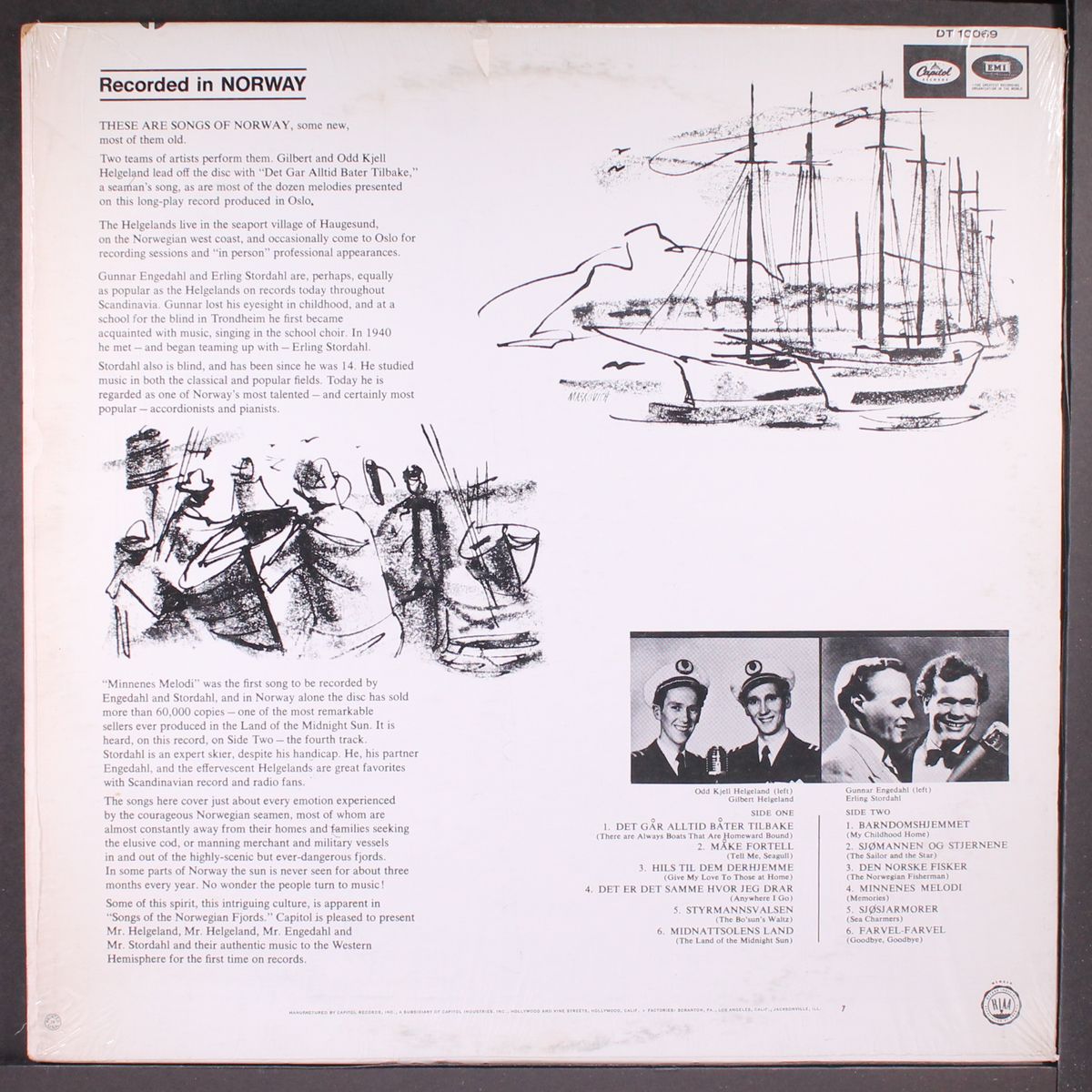 songs of the norwegian fjords by VARIOUS