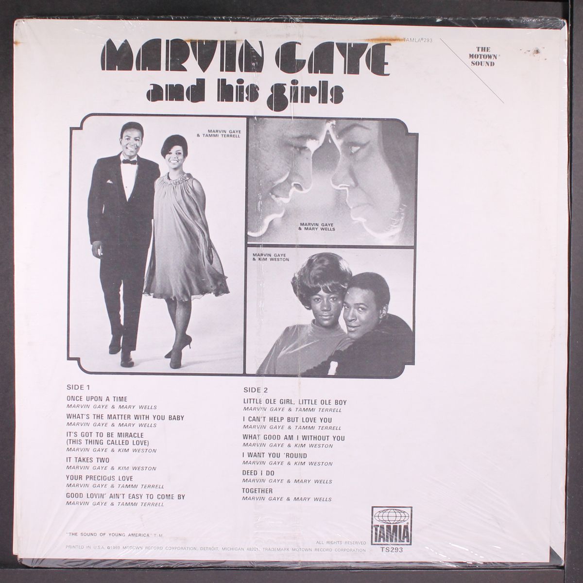 and his girls by MARVIN GAYE