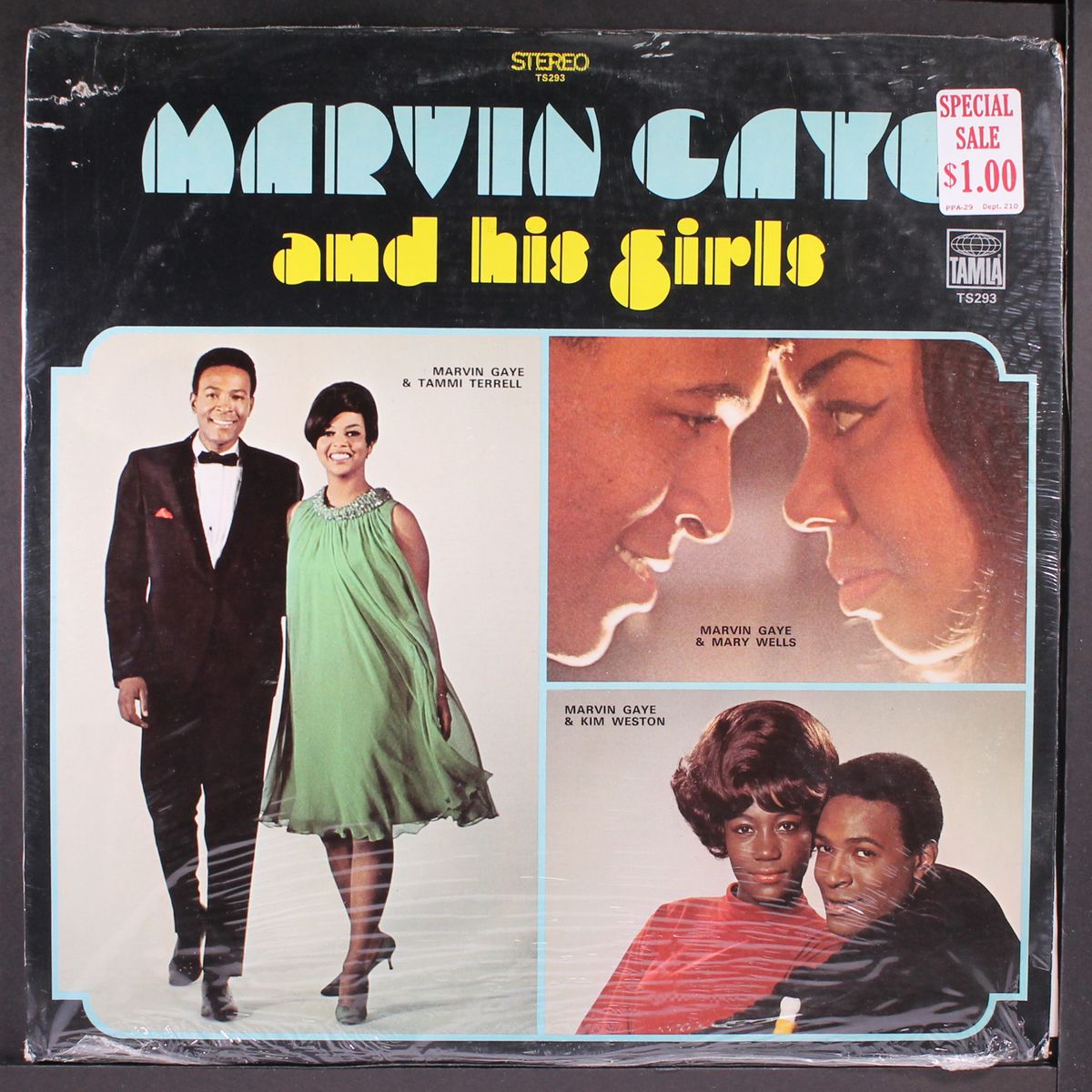 and his girls by MARVIN GAYE