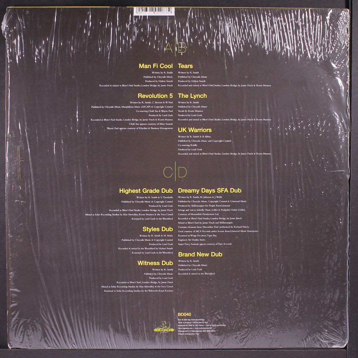 dub come save me by ROOTS MANUVA