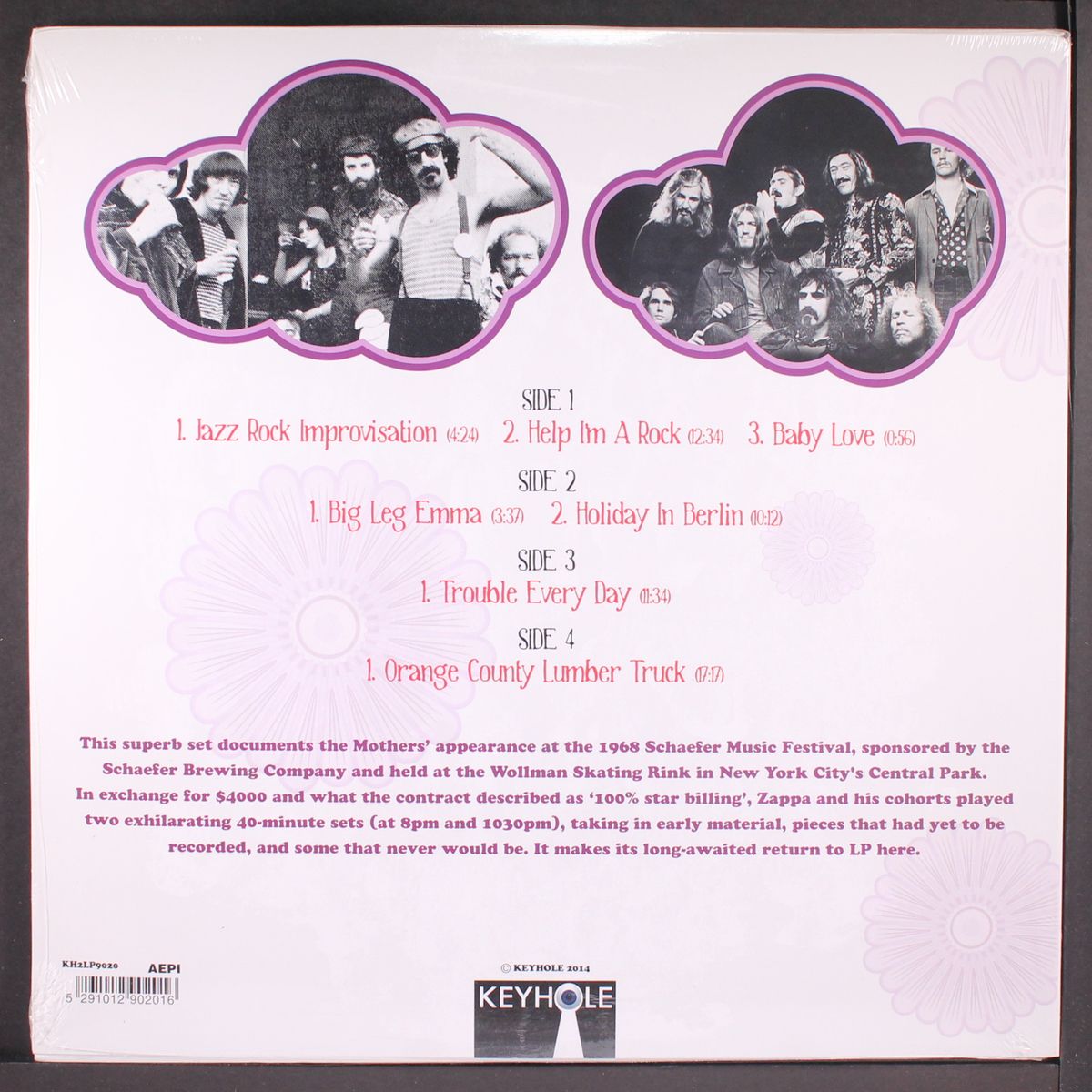 wollman rink, central park, ny, august 3rd 1968 by MOTHERS OF INVENTION