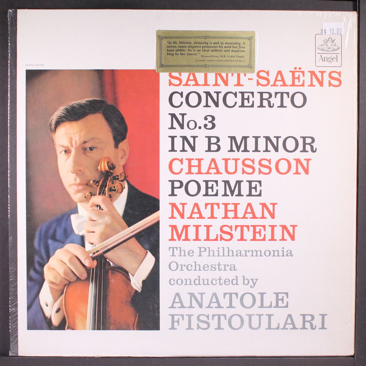 concerto # 3 / poeme by NATHAN MILSTEIN