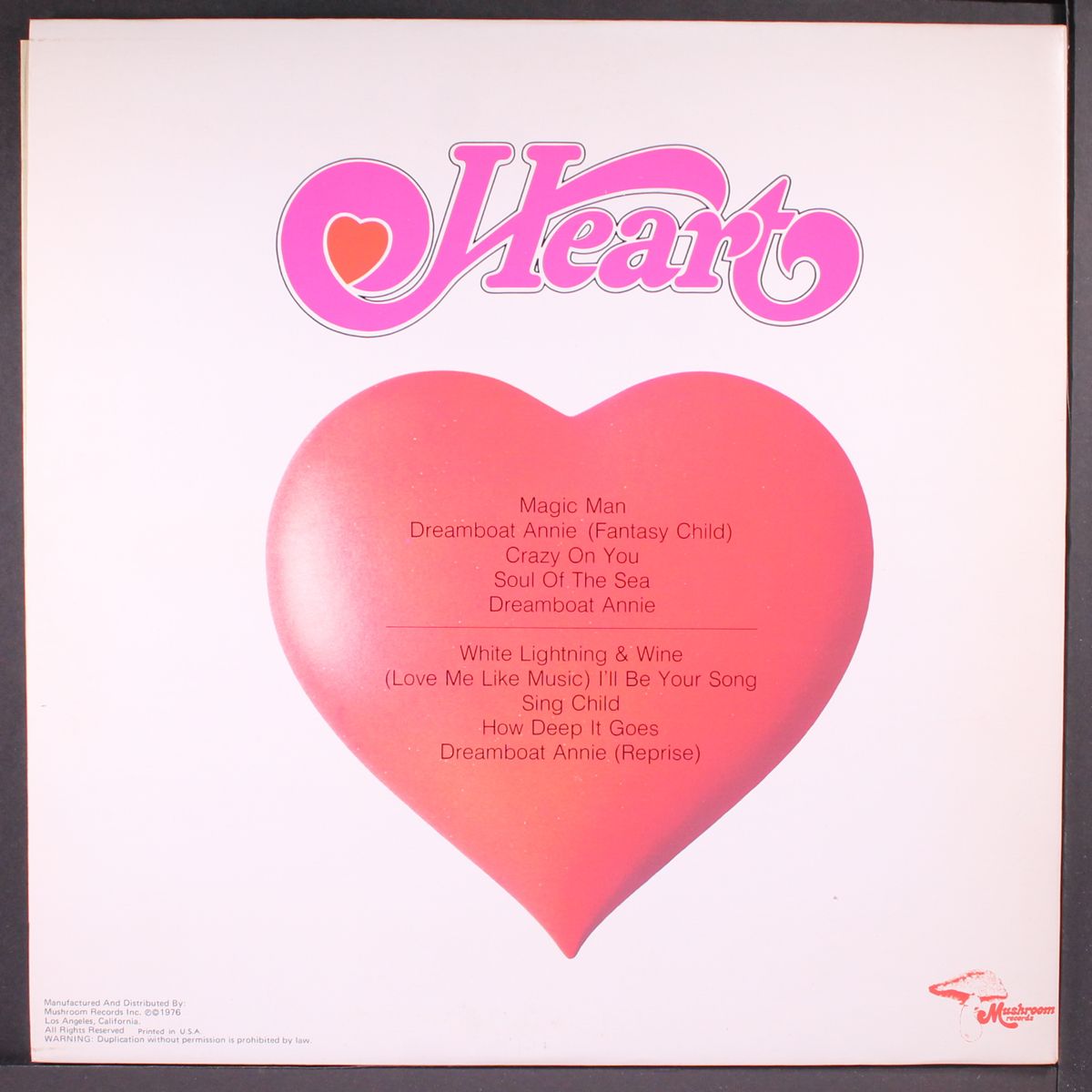 dreamboat annie by HEART