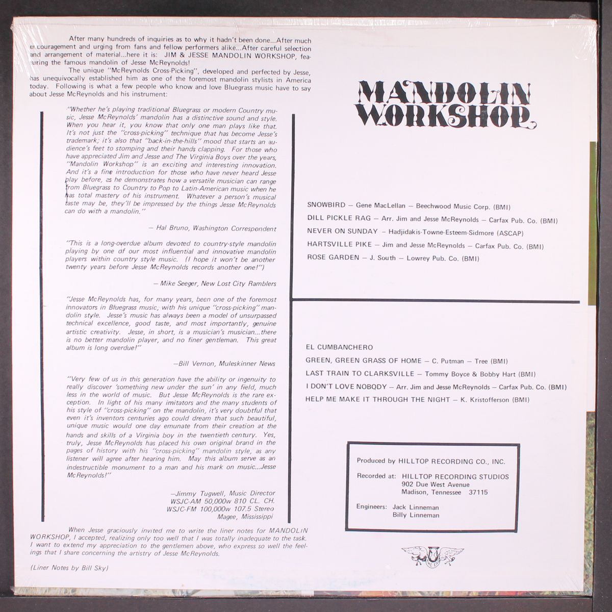 mandolin workshop by JIM & JESSE