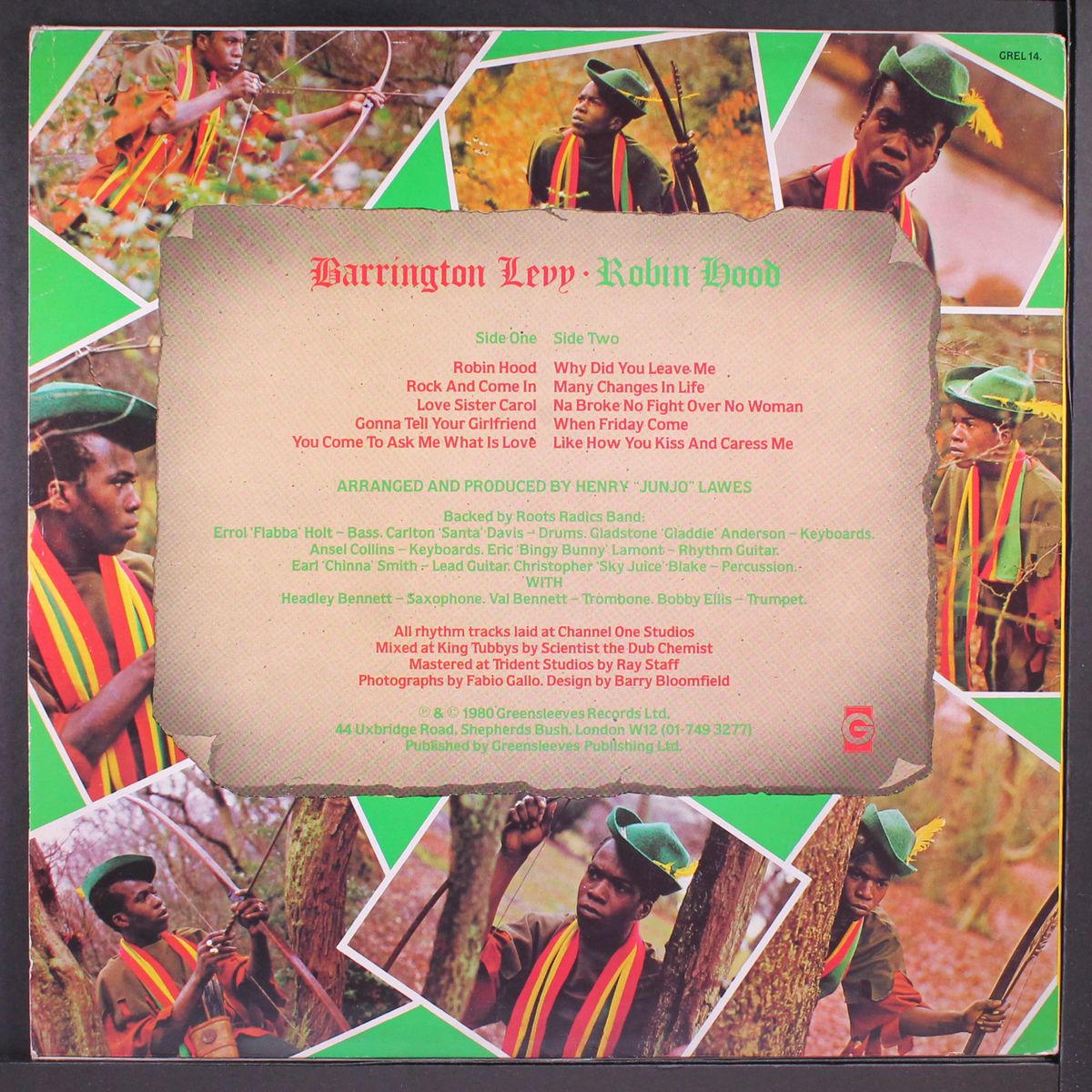 robin hood by BARRINGTON LEVY