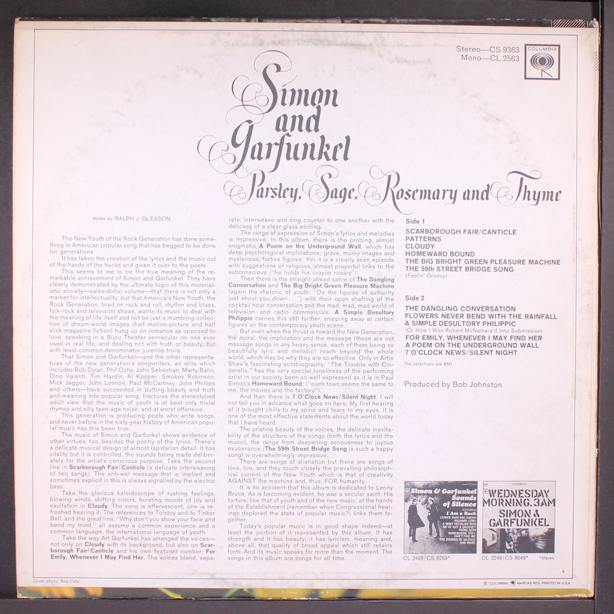 parsley, sage, rosemary & thyme by SIMON & GARFUNKEL