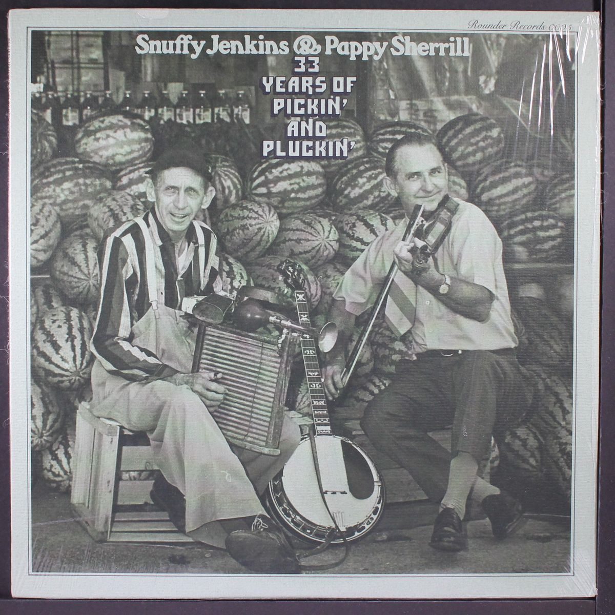 33 years of pickin' and pluckin' by SNUFFY JENKINS & PAPPY SHERRILL