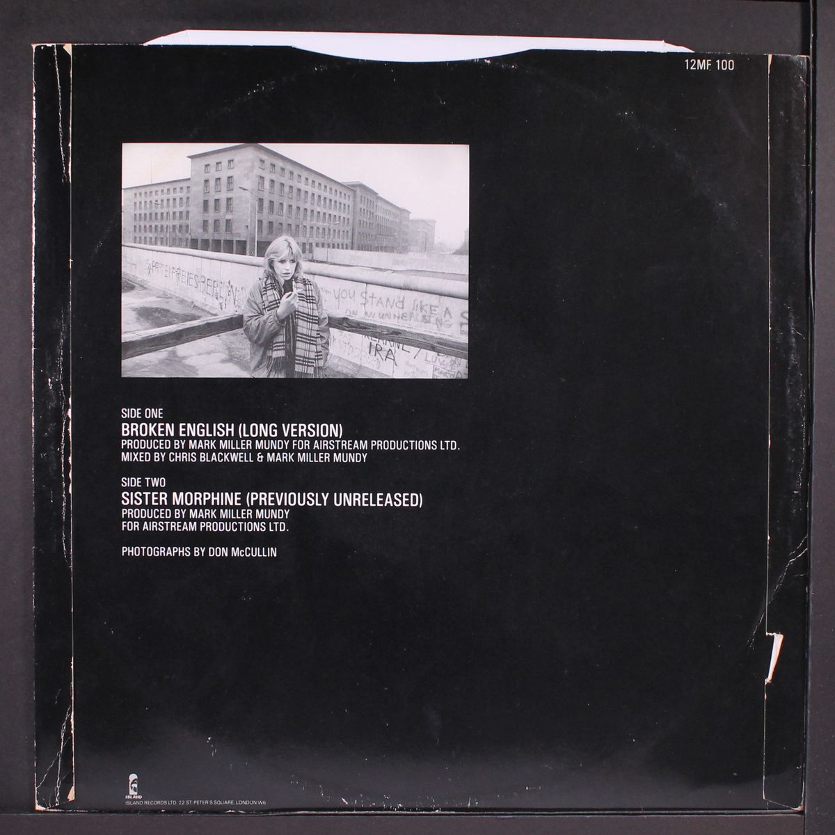 broken english / sister morphine by MARIANNE FAITHFULL
