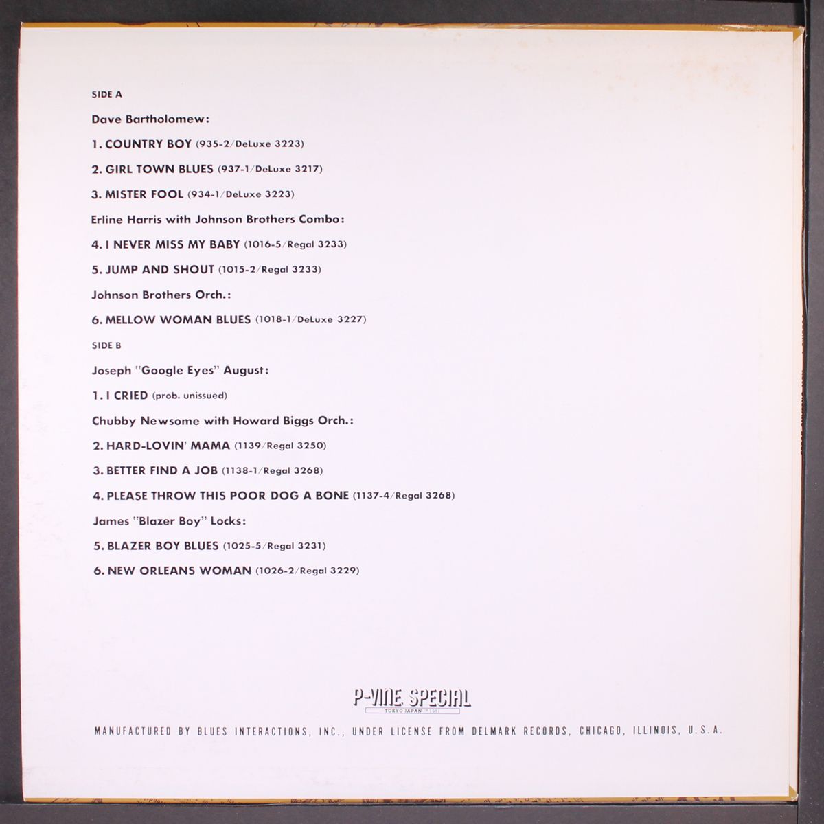 new orleans blues, vol. 1 by VARIOUS