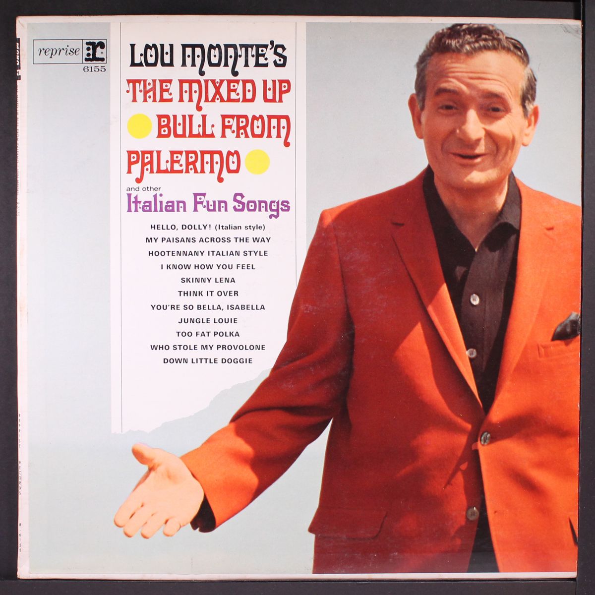 the mixed up bull from palermo by LOU MONTE