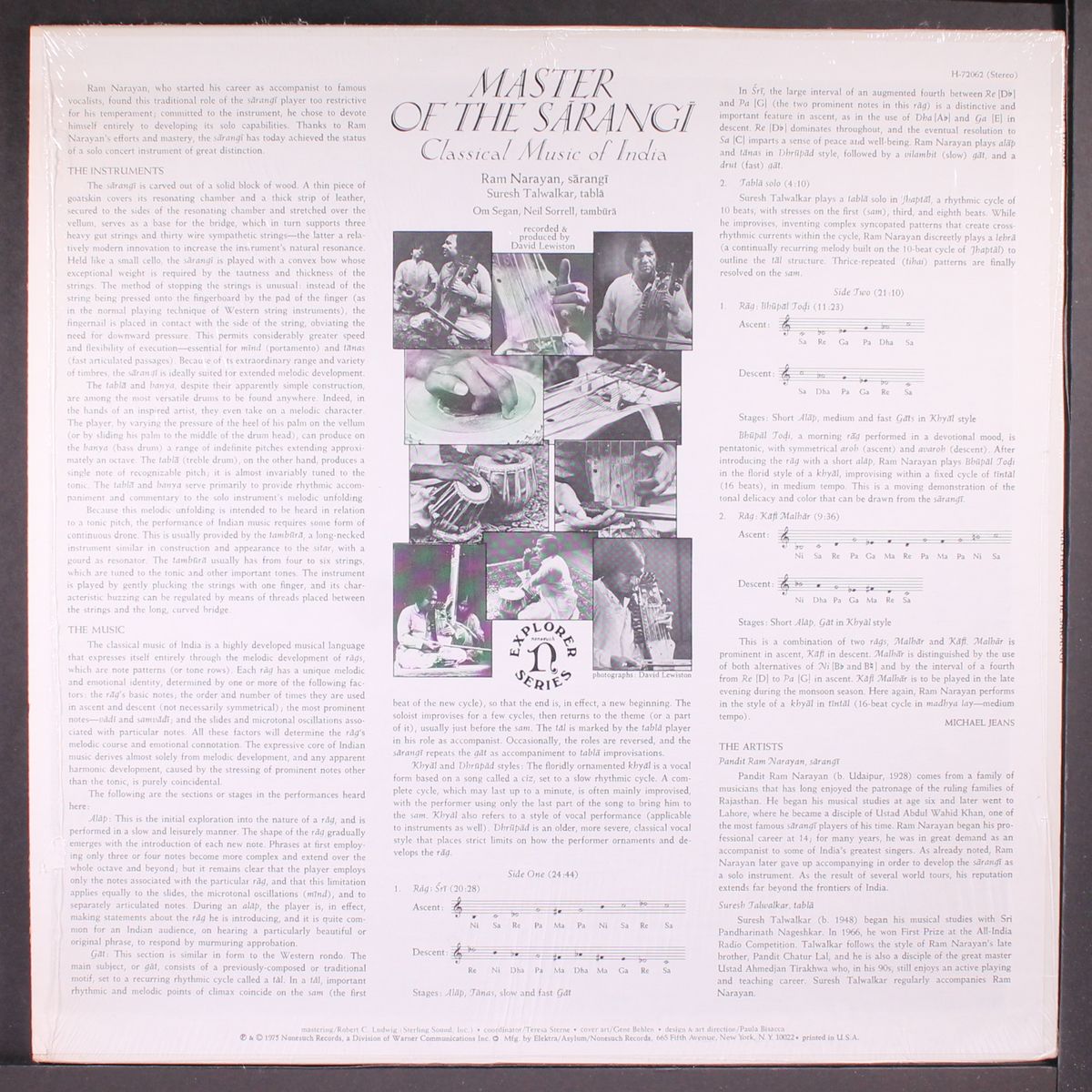 master of the sarangi by RAM NARAYAN