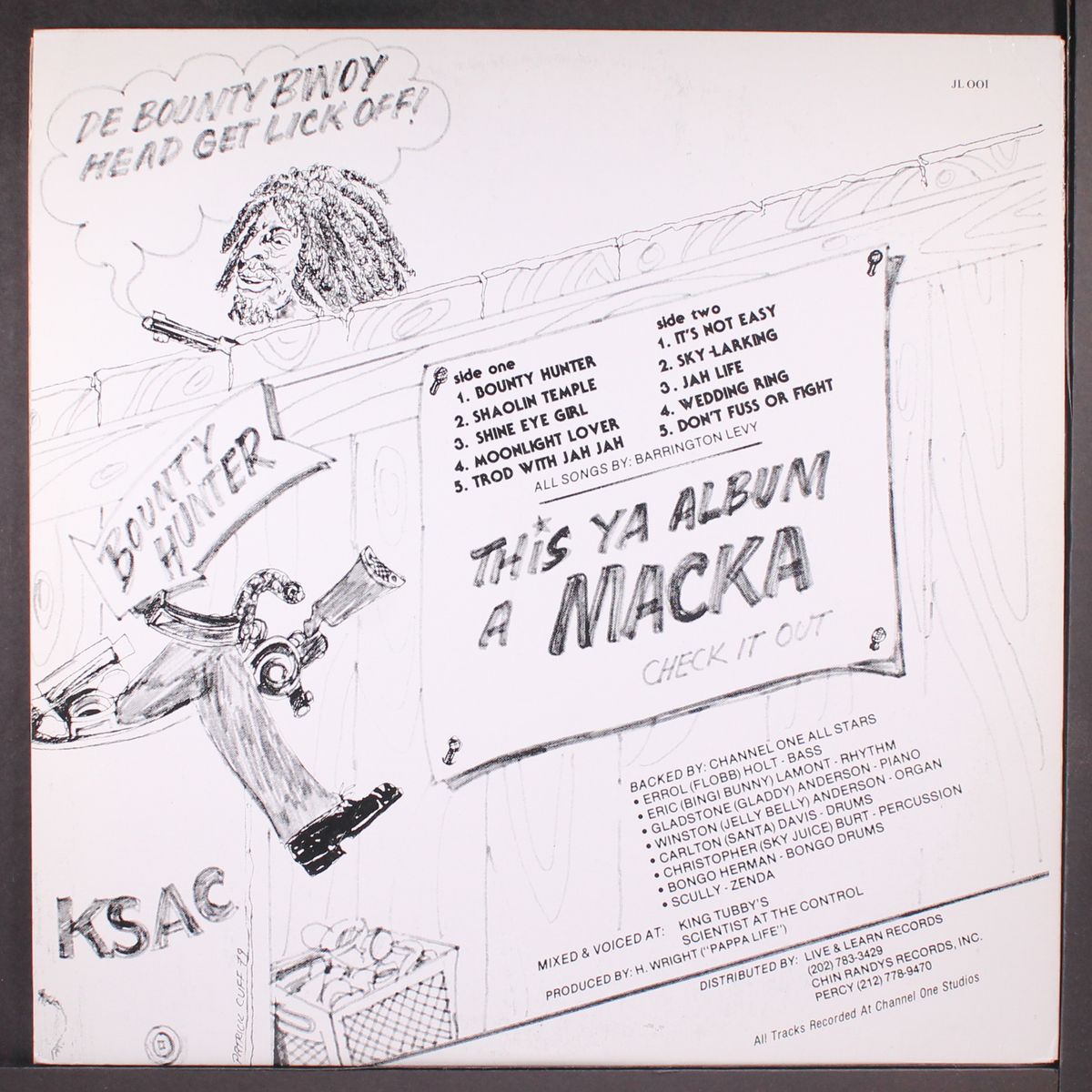 bounty hunter by BARRINGTON LEVY