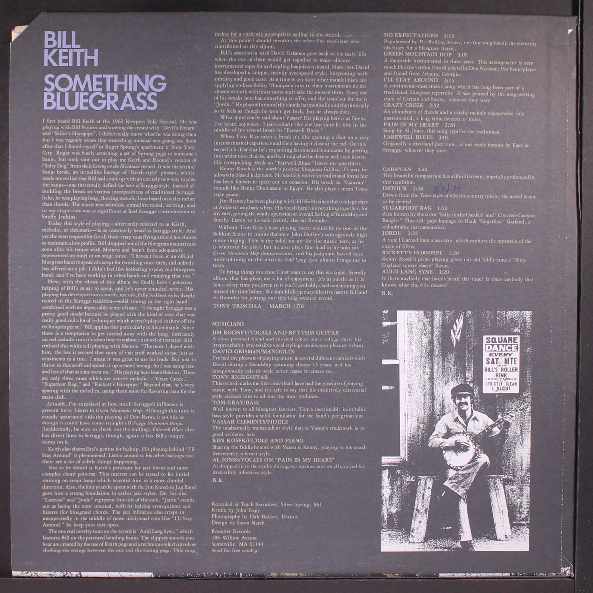 something auld, something newgrass.. by BILL KEITH