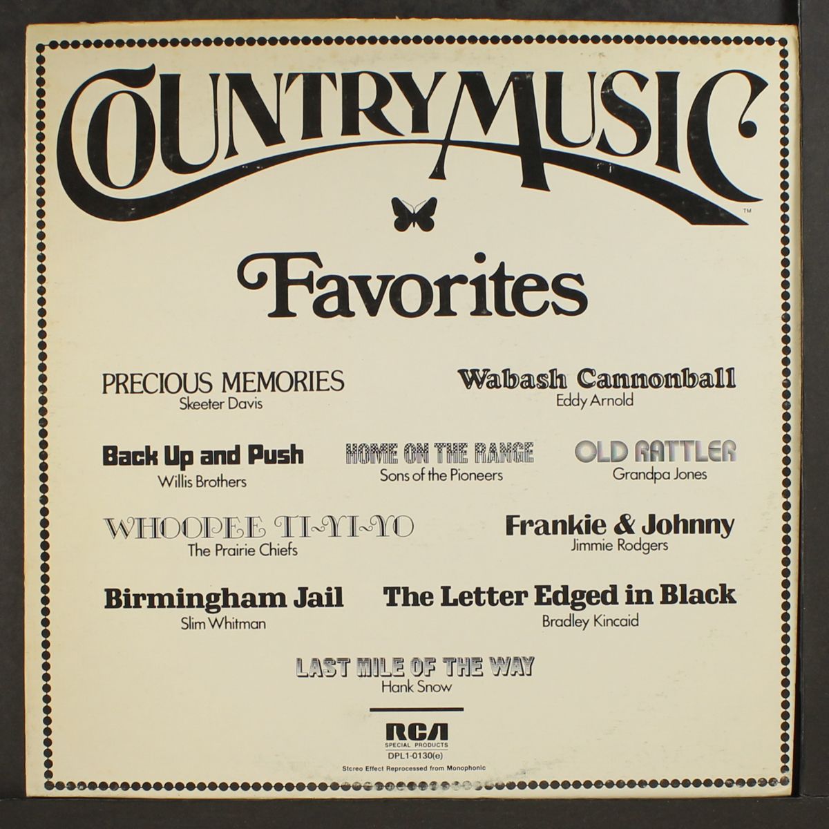 country music favorites by VARIOUS