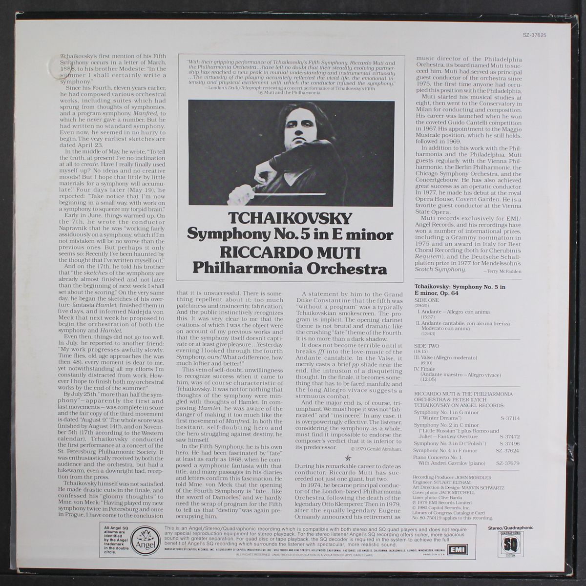 tchaikovsky: symphony no. 5 in e minor by RICCARDO MUTI