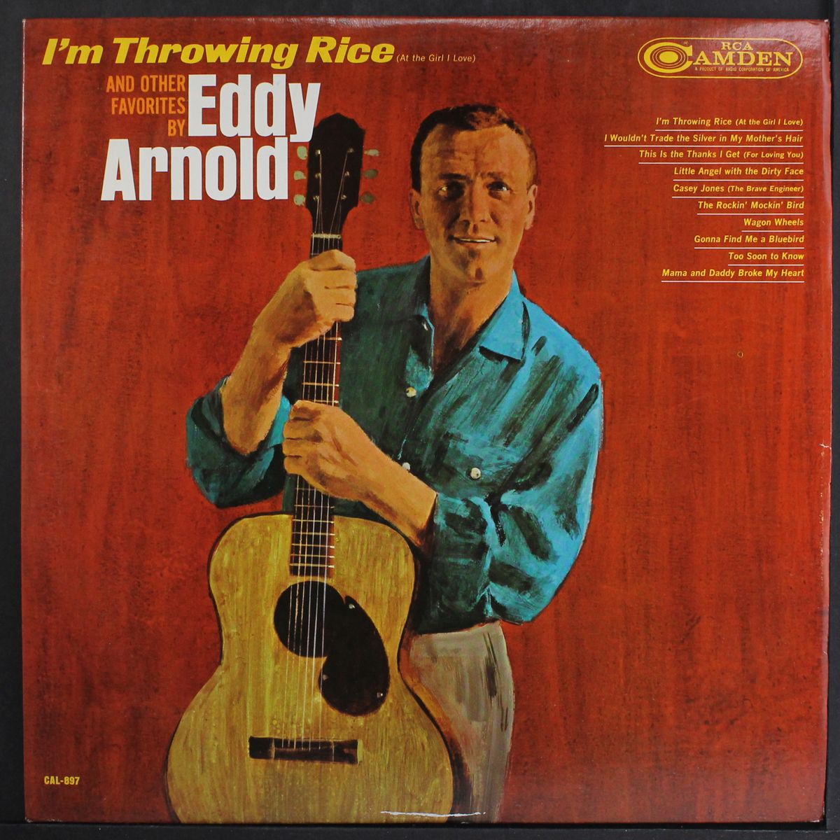 i'm throwing rice by EDDY ARNOLD
