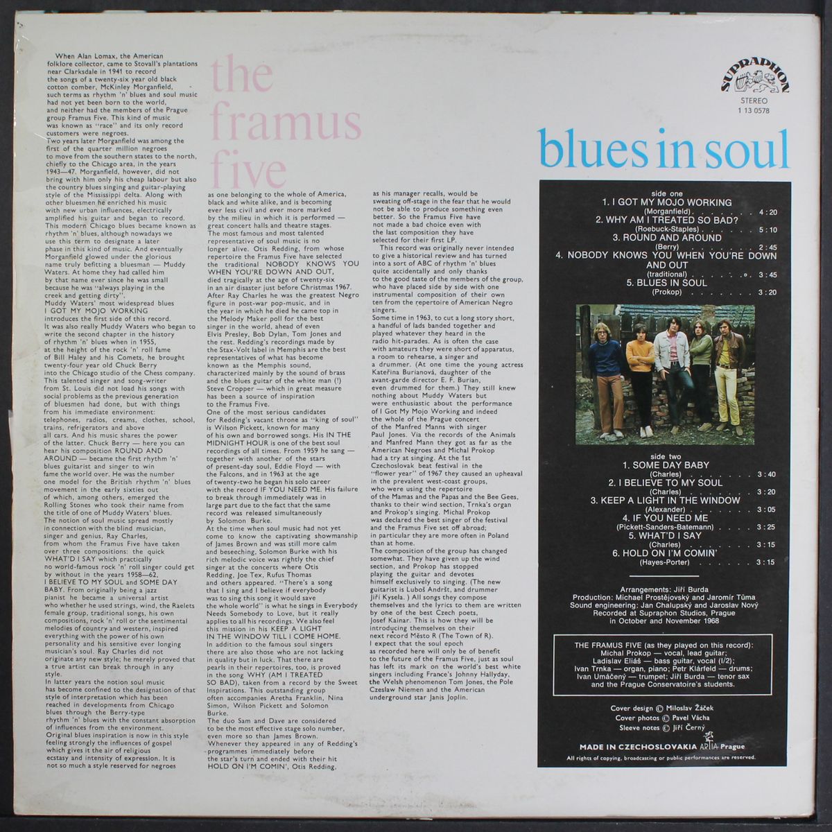 blues in soul by FRAMUS FIVE