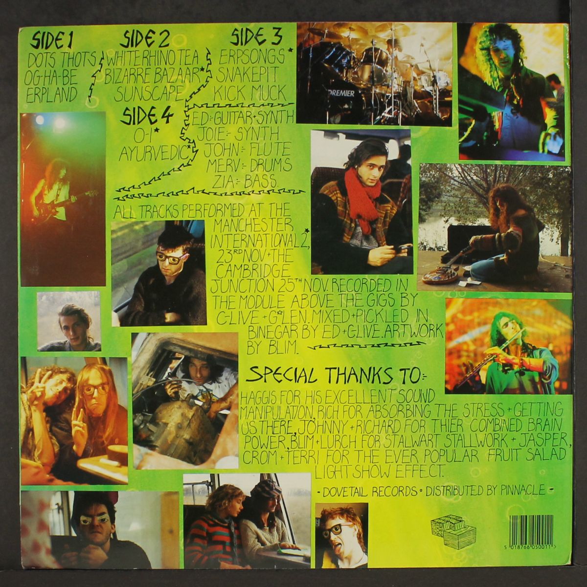 live underslunky by OZRIC TENTACLES
