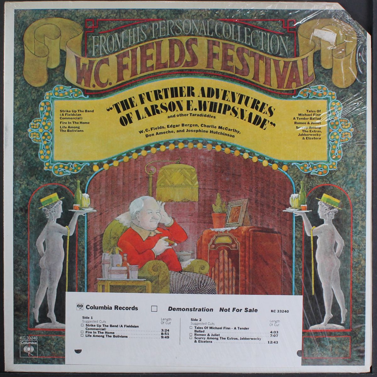 the further adventures of larson e. whipsnade by W.C. FIELDS