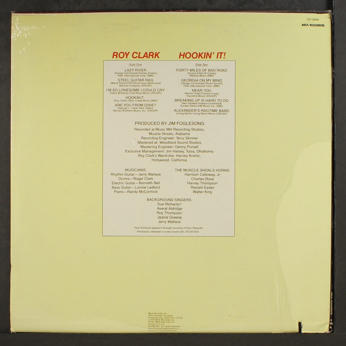 hookin' it! by ROY CLARK