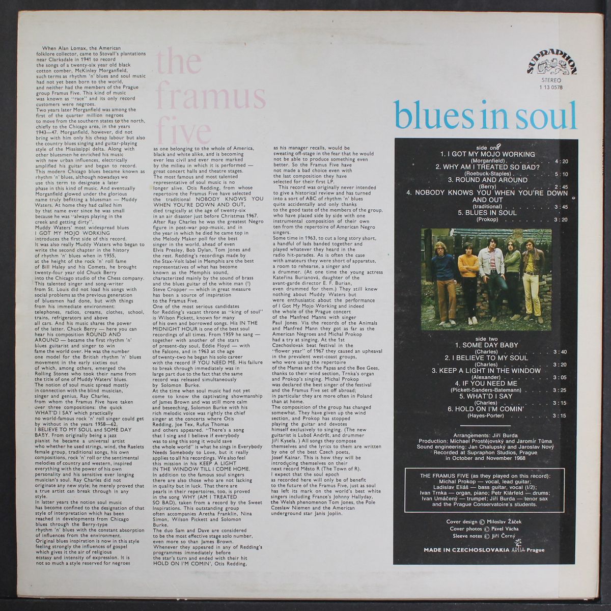 blues in soul by FRAMUS FIVE