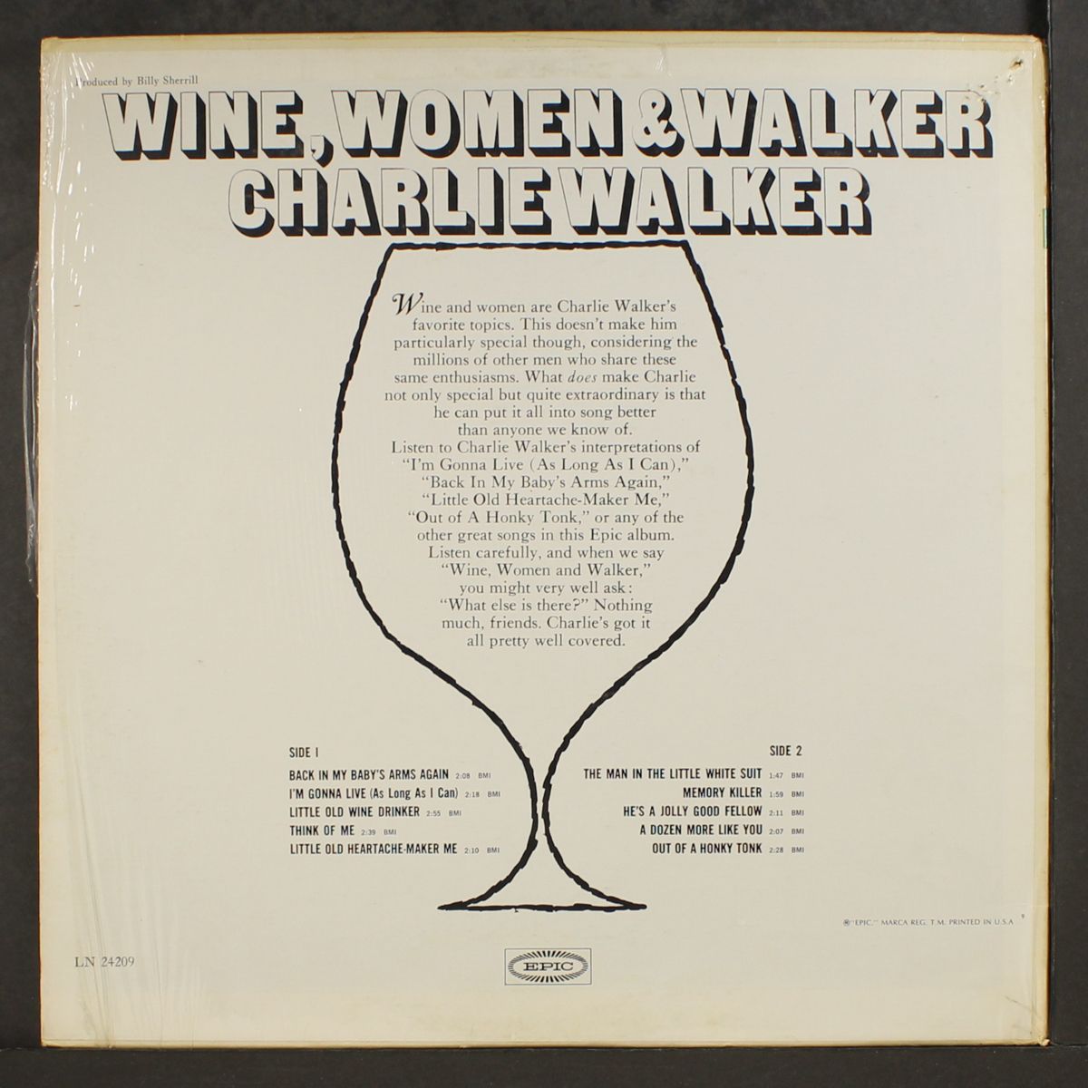 wine, women & walker by CHARLIE WALKER