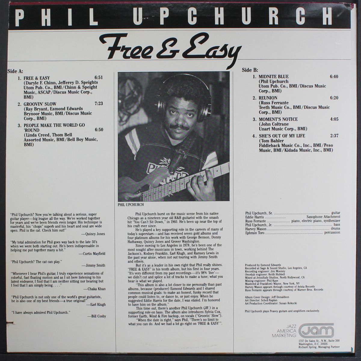 free & easy by PHIL UPCHURCH