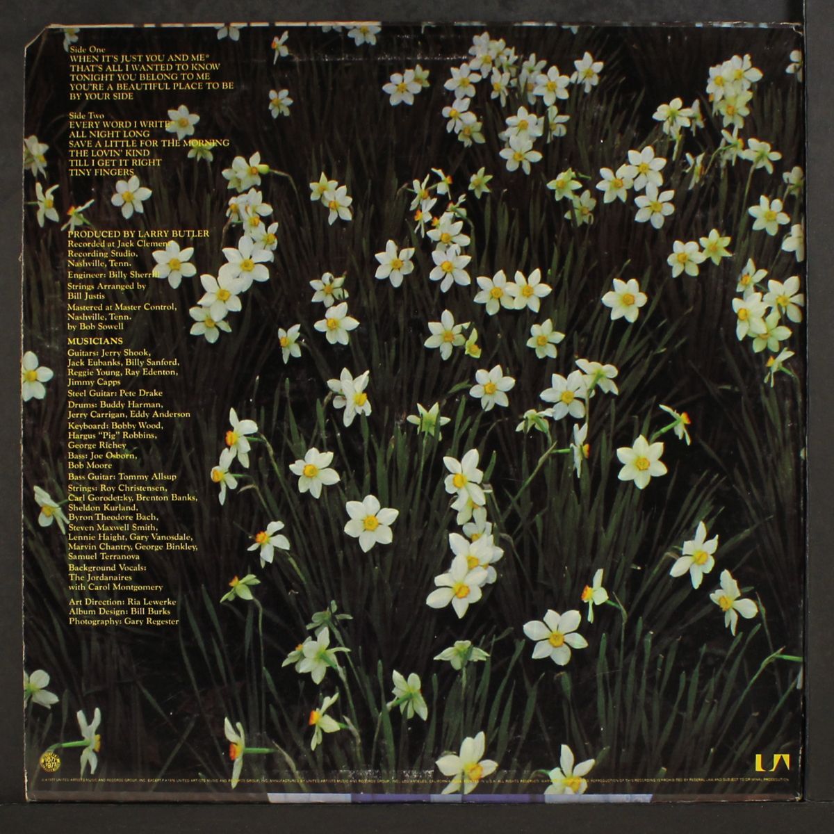 when it's just you and me by DOTTIE WEST