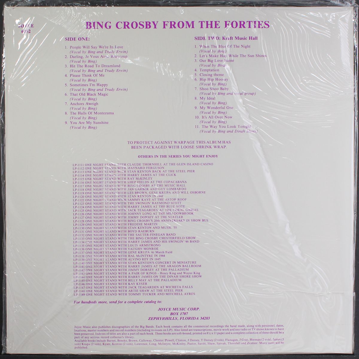 from the forties by BING CROSBY