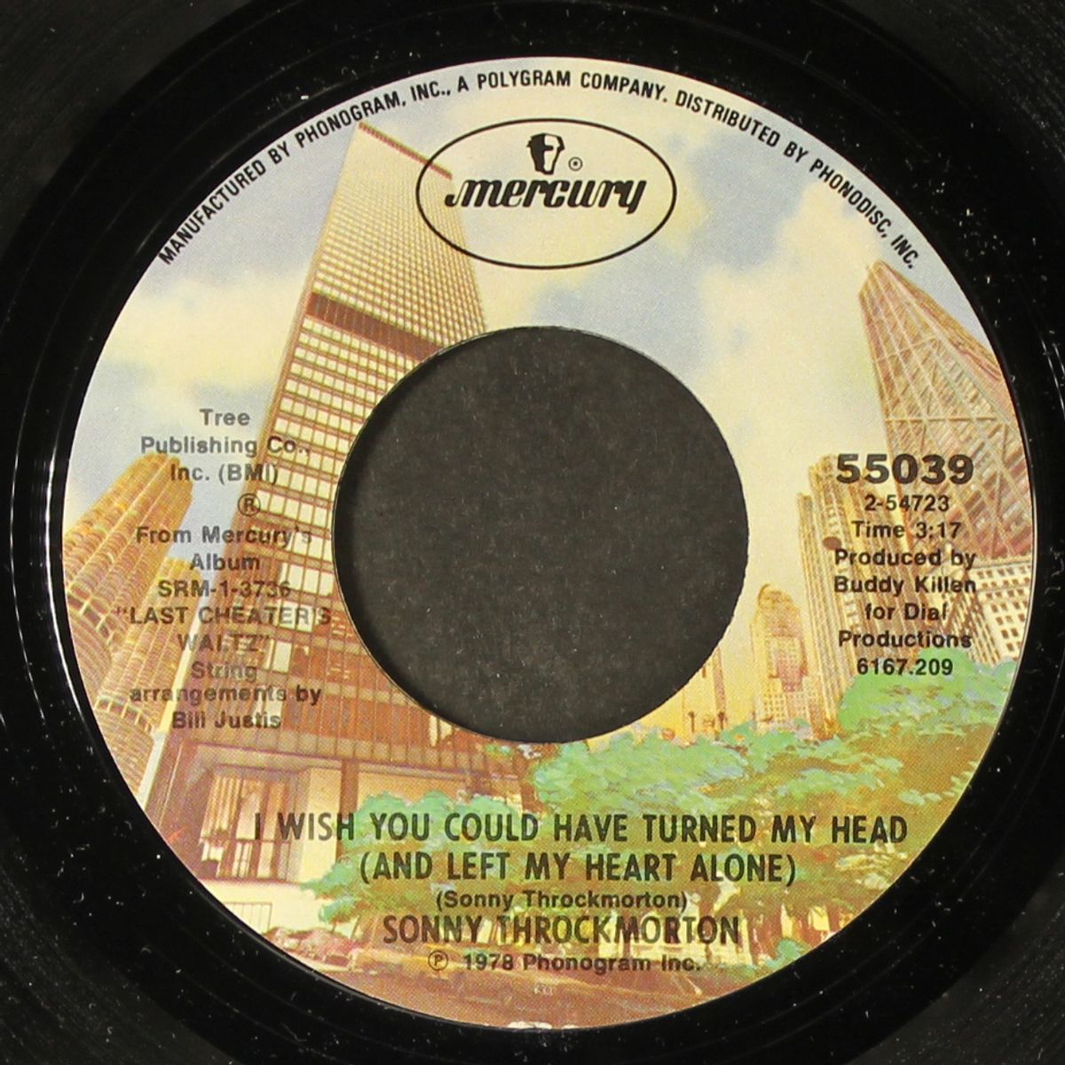 i wish you could have turned my head / she sure makes leavin' look easy by SONNY THROCKMORTON