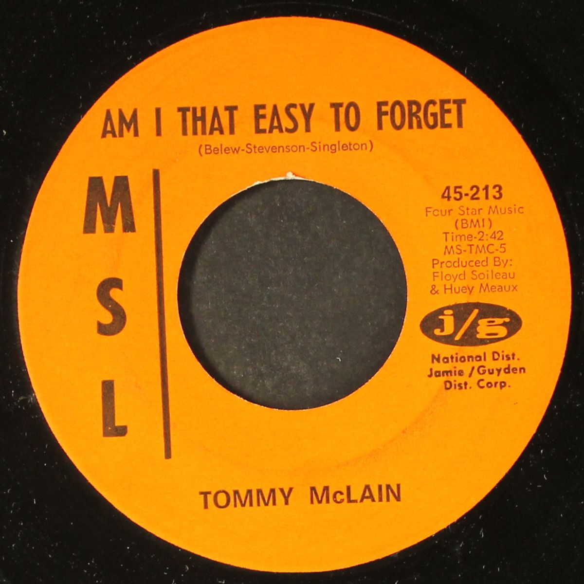 i'm gonna cry / am i that easy to forget by TOMMY MCLAIN