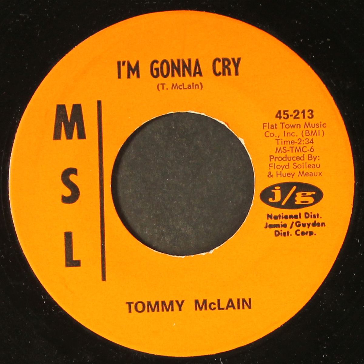 i'm gonna cry / am i that easy to forget by TOMMY MCLAIN