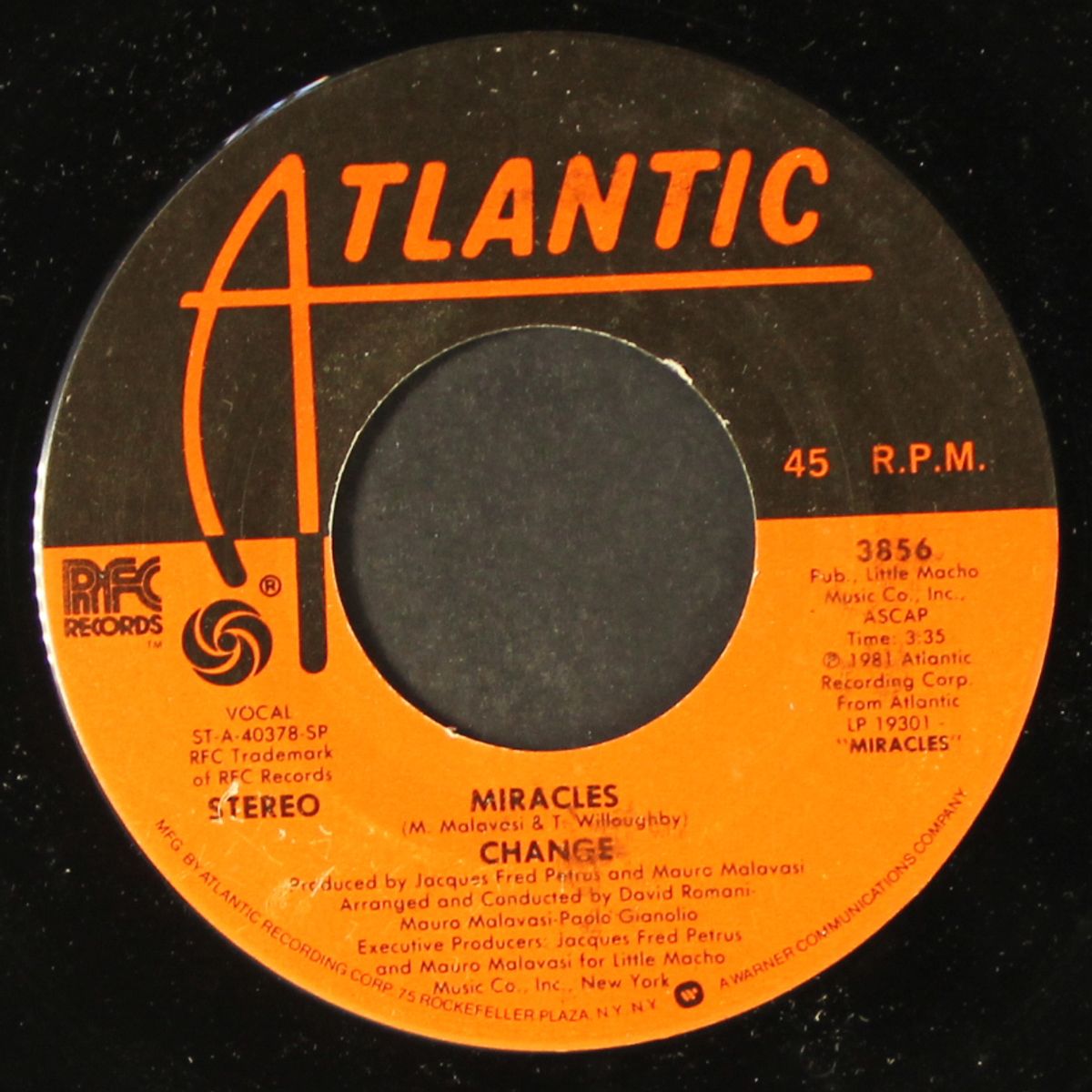 miracles / heaven of my life by CHANGE